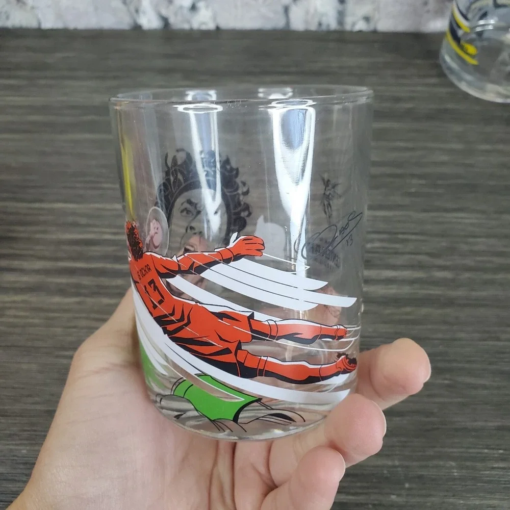Set Of 2 Mexican‎ National Soccer Team Centenario Tequila Drinking Rocks Glasses